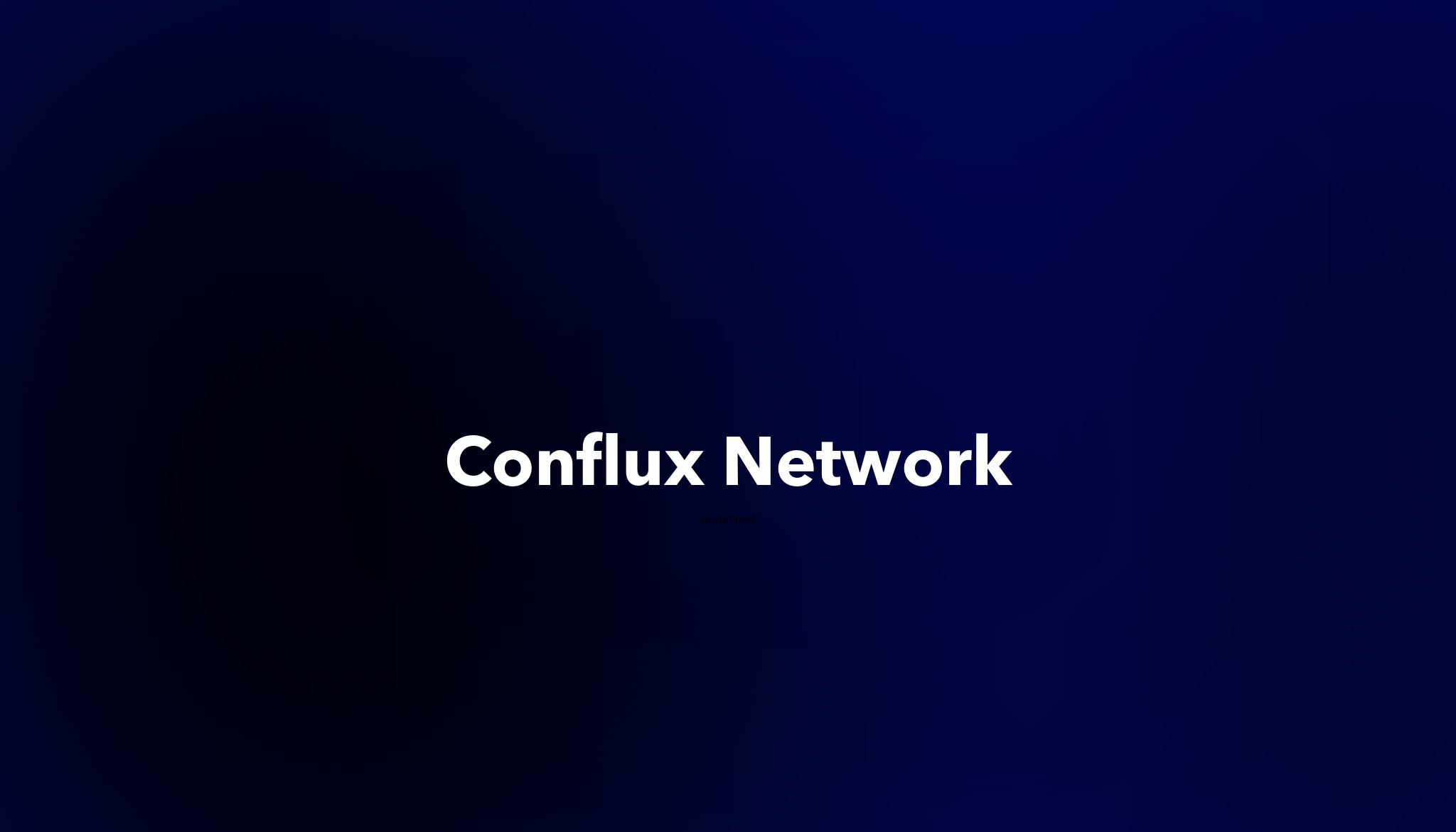 Conflux Network Linktree Linktree - Professional Dark Background - 4K